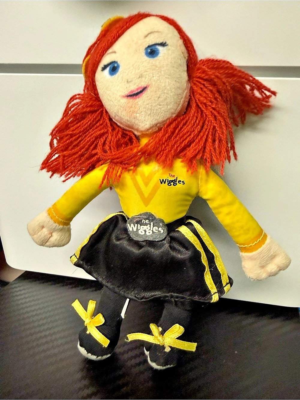 Wiggles Emma Watkins Wiggles Plush Doll Rag Doll in Yellow & Black